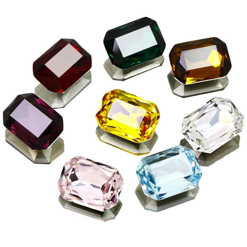 

Dongzhou crystal rhinestone supplier octagon shape for jewelry DIY rhinestone for clothes fancy stone for dressing