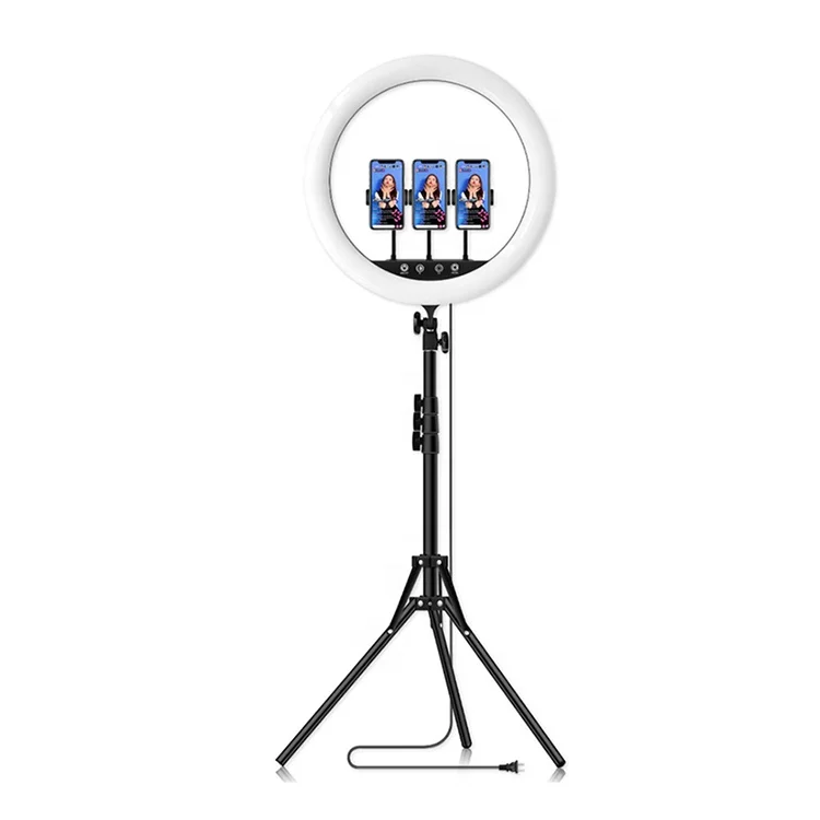 

18 inch youtube Touch switch Photographic Lighting fill selfie light with tripod stand remote control ring light