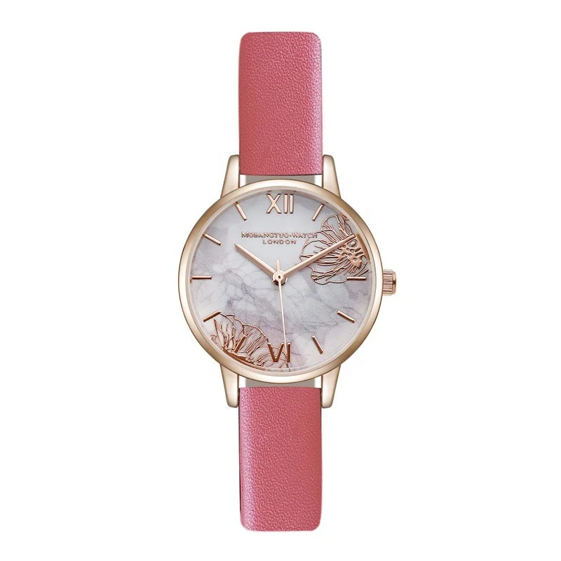 

PUSHI women watches fashion choose colour designer watches wholesale band leather strap handmade