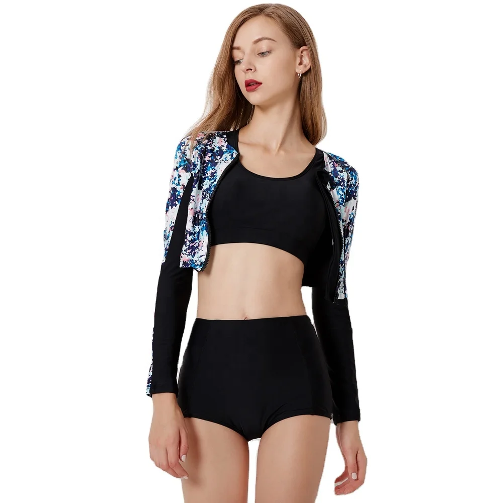 

OEM neoprene wetsuit women swimsuit laminated super stretchy fabric