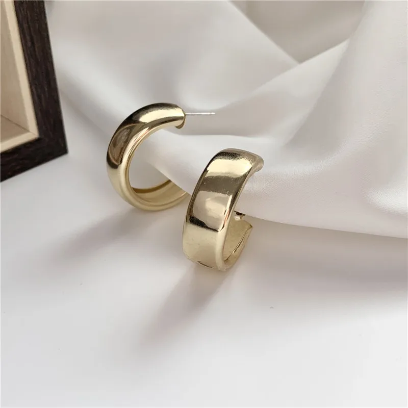 

wholesale heart geometric gold plated earring findings
