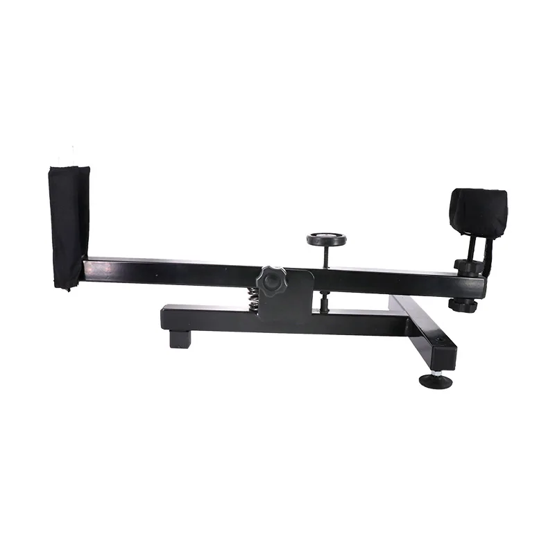

Adjustable Gun Stand Bench for Range Shooting Rest Portable Gun Bench Shooting Rifle Shooting Rest Deluxe Tactical Stand, Black