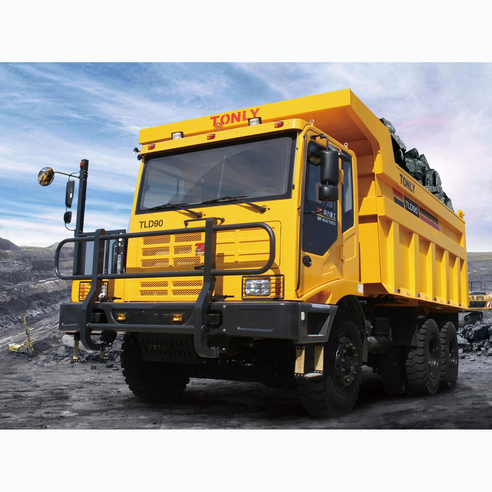 Oriemac 40t Heavy Off Road Dump Truck Tlb855b With 380hp Buy 4x4 Dump