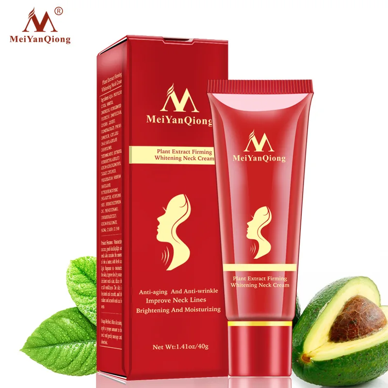 

Hot sale plant extract firming whitening neck cream moisturizer nourishing anti aging neck cream, As show