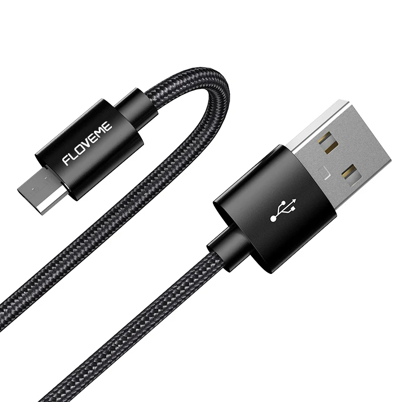 

DHL Free Shipping 1 Sample OK High Speed Charging Data Cable For iPhone 9V 3A FLOVEME Fast Charging USB Cable For Samsung Phone