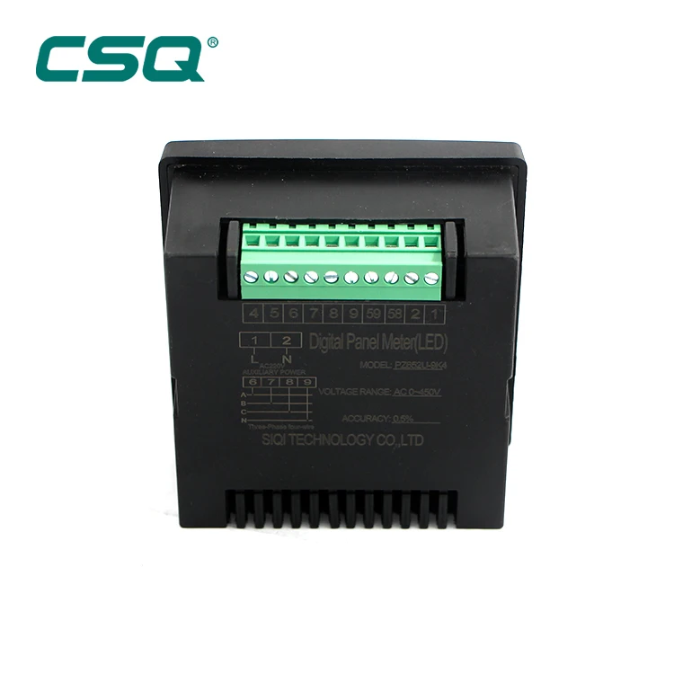 
Smart AC 380V CE/CB voltage 3 phase digital panel meter LED display voltage meter for generator supplier 