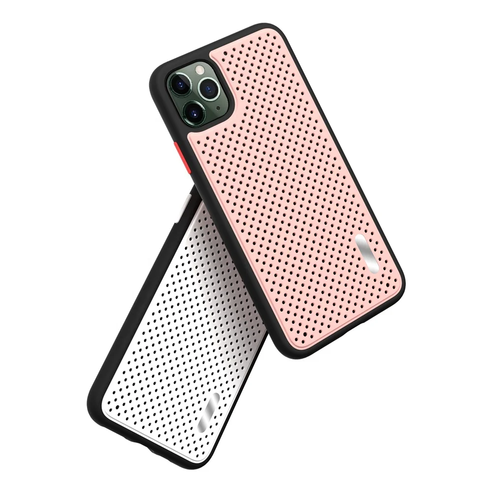 

2020 New Style TPU PC Soft Touching Heat Dissipation Drop Resistance Mobile Phone Case for iPhone 11 Pro, Multi colors