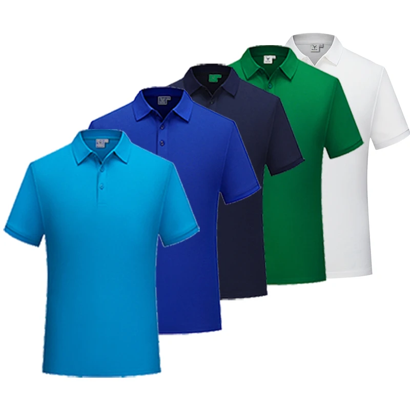 

Custom Mens Golf Sport Printing Embroidery Logo Fit Striped Polo Short Sleeve Oversize Polyester Cotton Polo Shirt