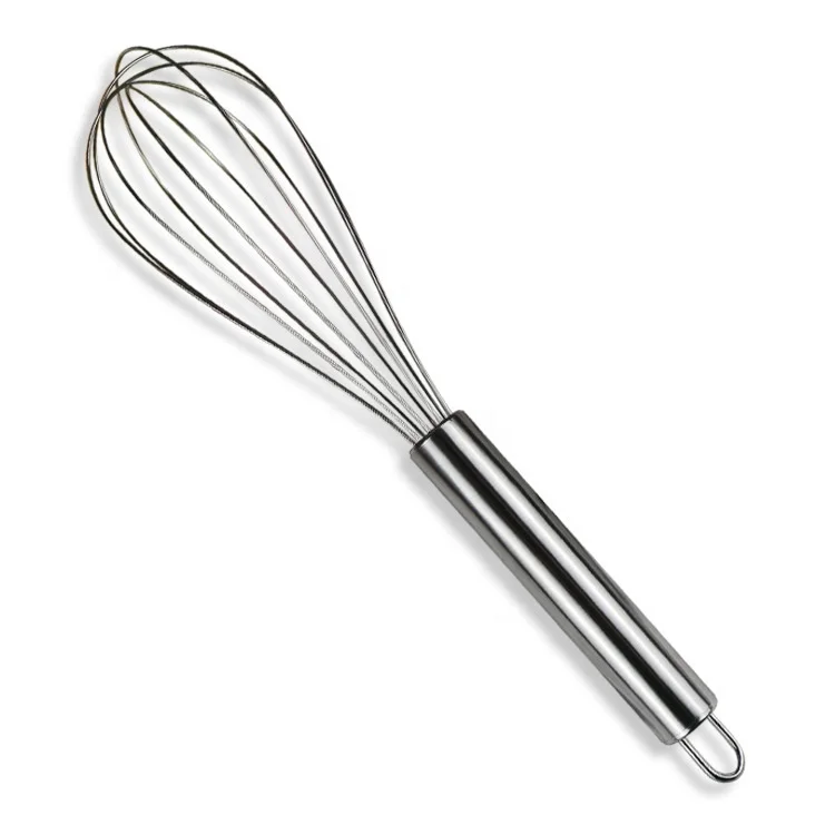 

Hot Sale Stainless Steel Rotary Manual Whisk Kitchen Baking Tools Egg Agitator, Stainless steel color