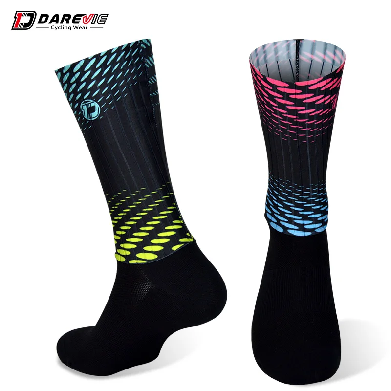 

Wholesale Athletic Calcetines De Ciclismo Custom Compression Sport Socks For Cycling