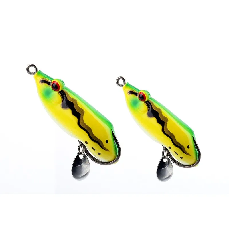 

Model LWY47/48  Floating Soft Frog Bait Fishing Bait Frog, 6 colors available/blank/oem