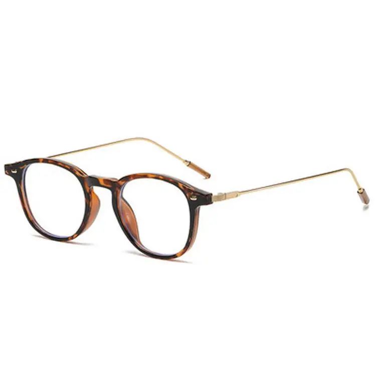 

Hot Sale Metal TR90 Optical Eyeglasses Frame Anti Blue Glasses Retro Glasses Frames For Unisex, 6 colors
