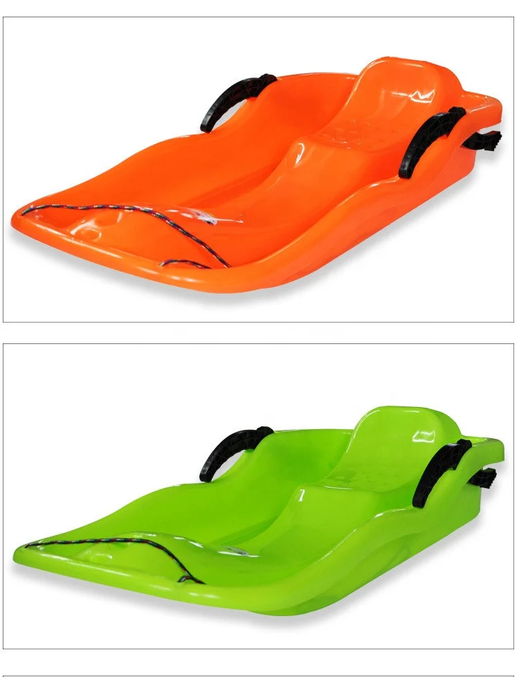 Winter Sports Skiing Supplies Children's Plastic Snow Sled for Grass and Sand