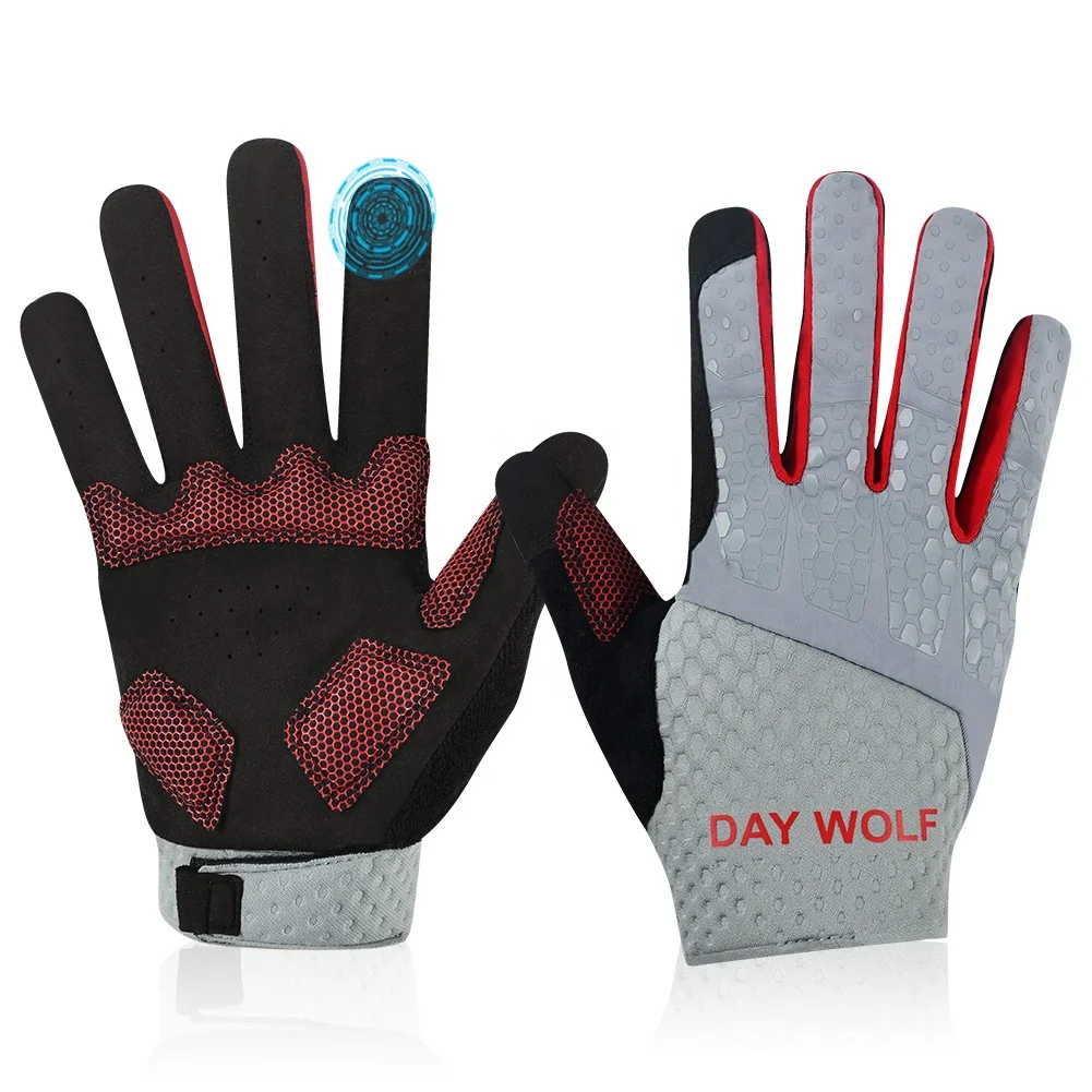 

Full-finger Physical Training Weight Lifting Exercise Gym Fitness Gloves, Black