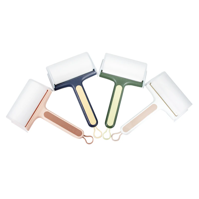 

Manufacturer wholesale custom logo pet hair remover roller pink blue white green, Blue,white,green,pink
