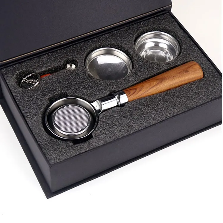 

Kitchen Coffee Tea Tools Wooden Handle Stainless Steel Coffee filter