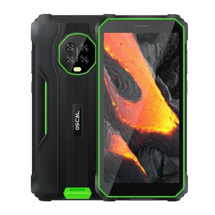 

Blackview OSCAL S60 Pro Rugged Phone, Android Smartphone Global Version Phone, Green