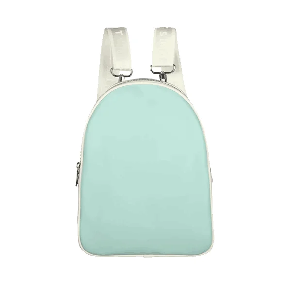 

custom logo unique mini ladies backpacks designer Vegan PU leather backpacks