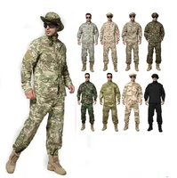 

OEM Factory ACU BDU American Army Military Rip Stop Polyester Cotton CS Games Suit Camouflage Military Uniform