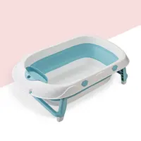 

Sample OEM Easy Store Plastic Collapsible Foldable Baby, Bath Tub Bathtub Shower Basin Newborn
