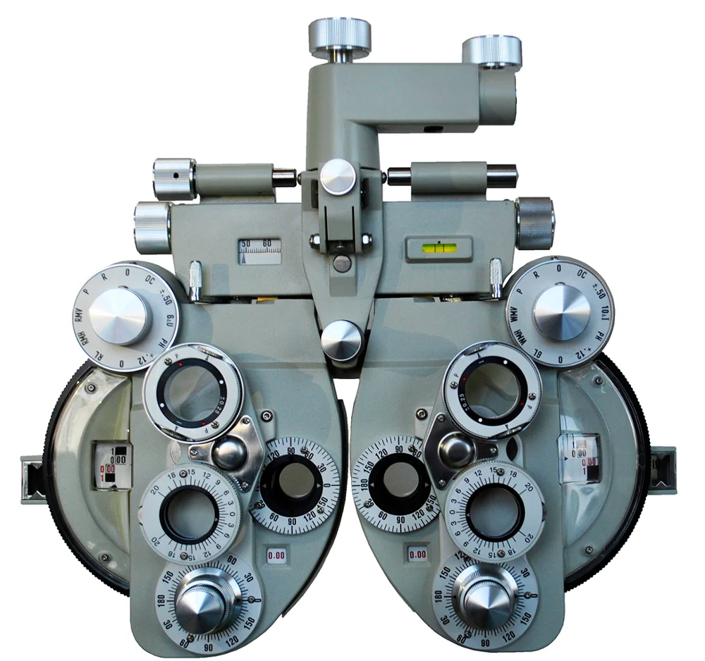 Ophthalmic View Vision Tester White Optical Manual Refractor Optometry