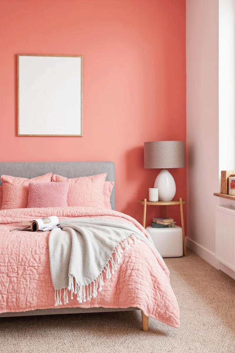 DIY coral crafts for bedroom decor