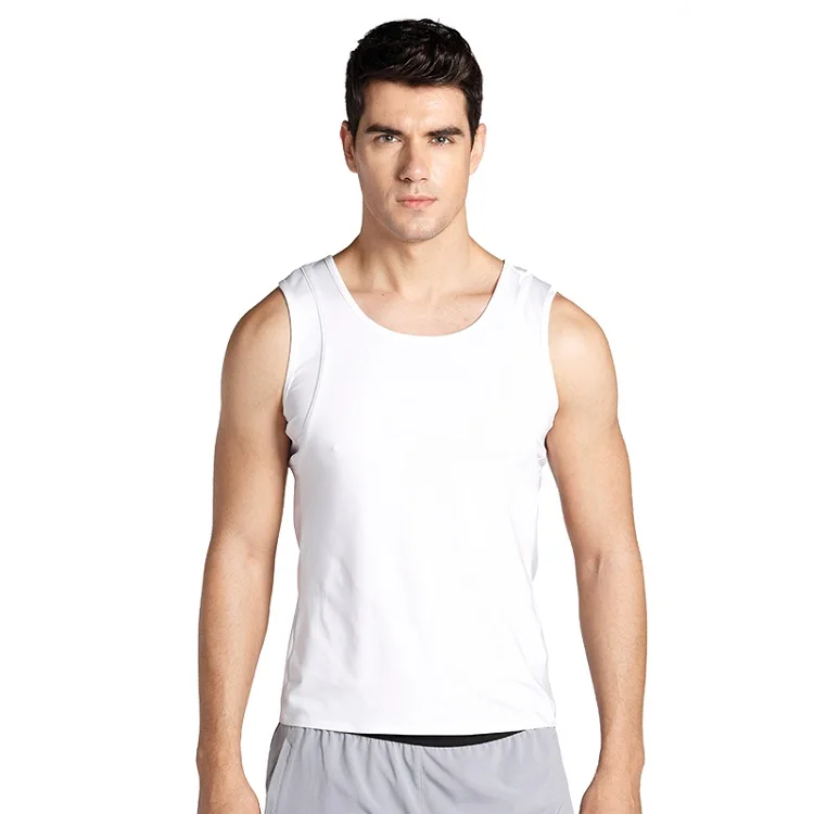 

mens custom black cropped sport gym tanktops, Customized colors