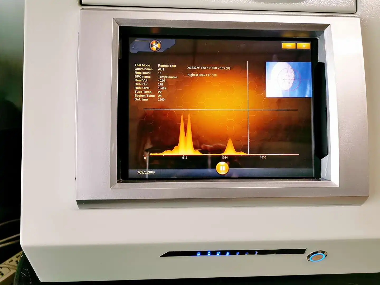 
NAP 8200MB china high efficiency xrf gold tester 