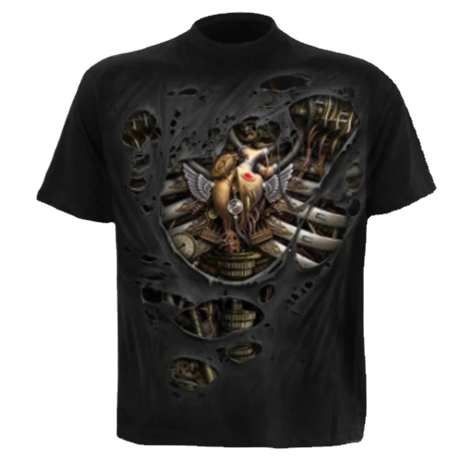 

2021 Summer and autumn 3d digital printing large size star warrior shirt for man