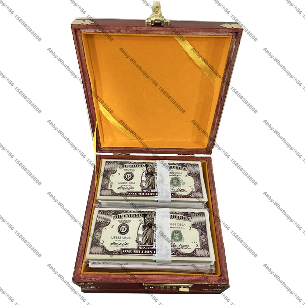 

1000pcs/box US dollars craft banknote collection one million dollar souvenir card for collection and travel gifts