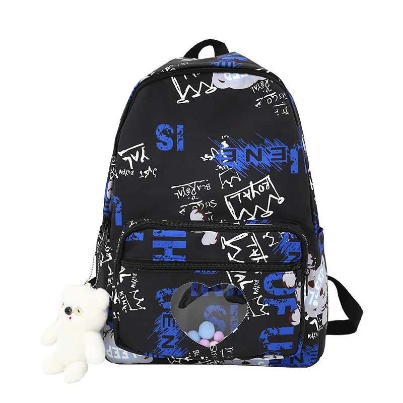

Schoolbag For Kids Student backpack large capacity Cartoon backpack, As picture
