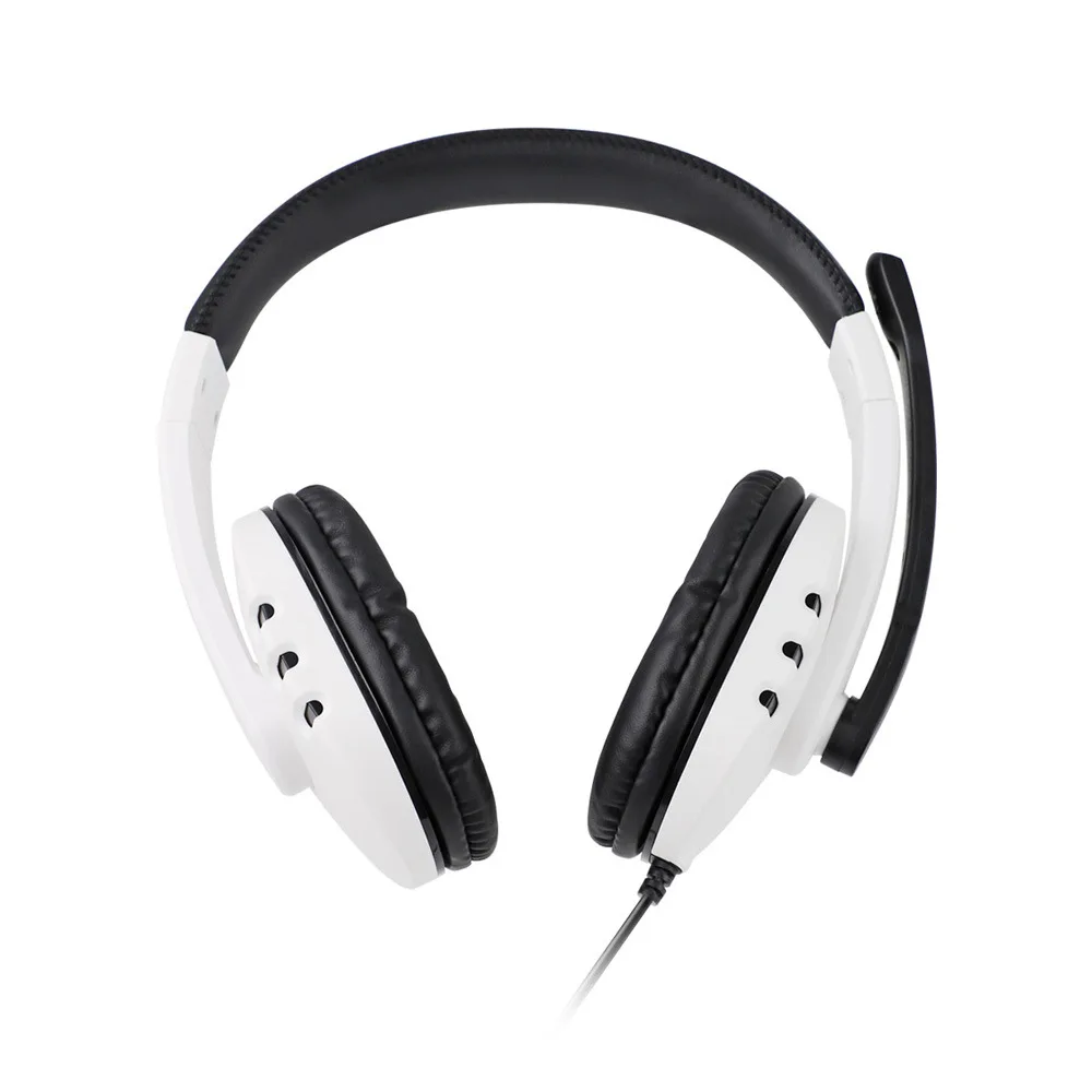 

Game Headset with microphone for ps5 wireless headset, White
