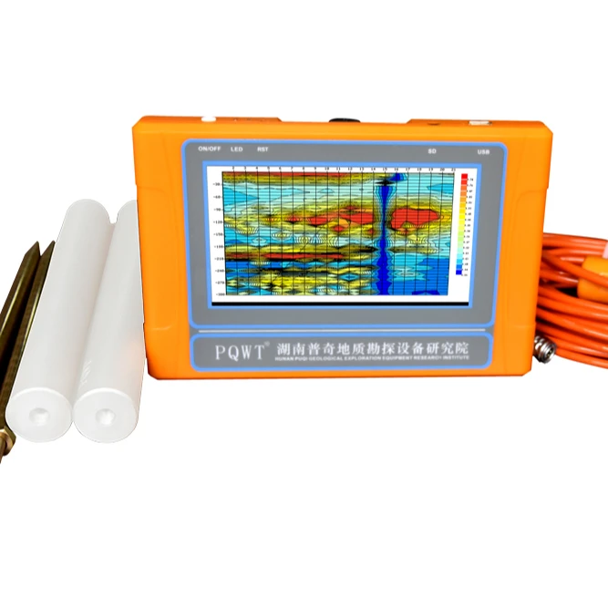 

PQWT-TC300 water detector drilling search for groundwater sources Find Water Before You Drill long range water detector, Orange