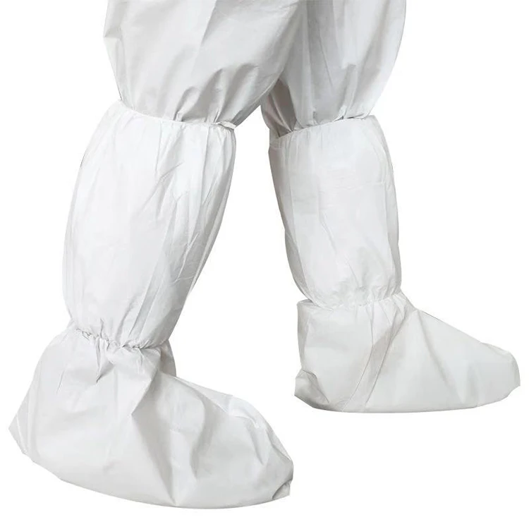 

Microporous SF boot cover breathable film, White/blue