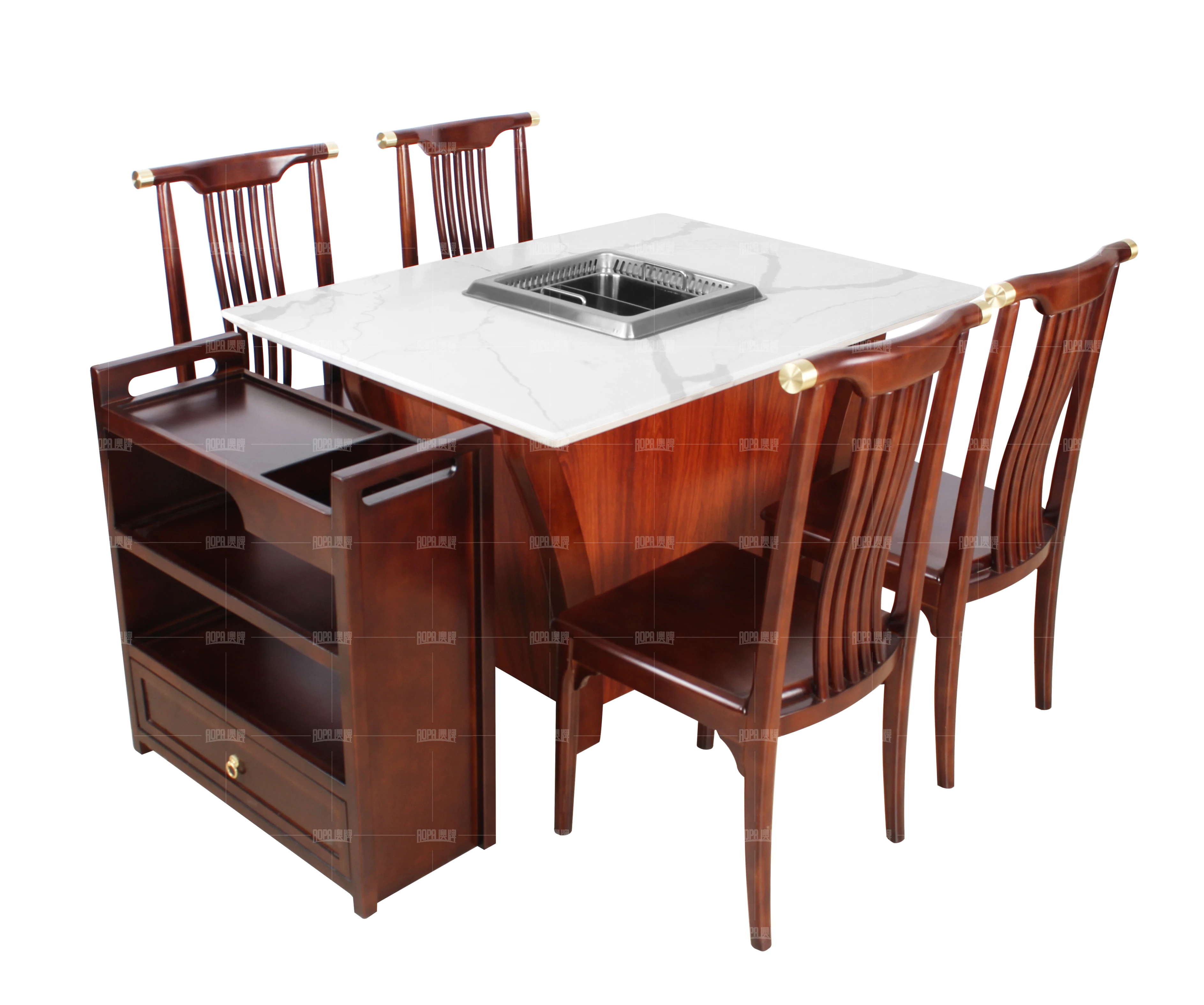 Aopa China Ecofriendly Feature Commercial Restaurant Shabu Shabu Hot