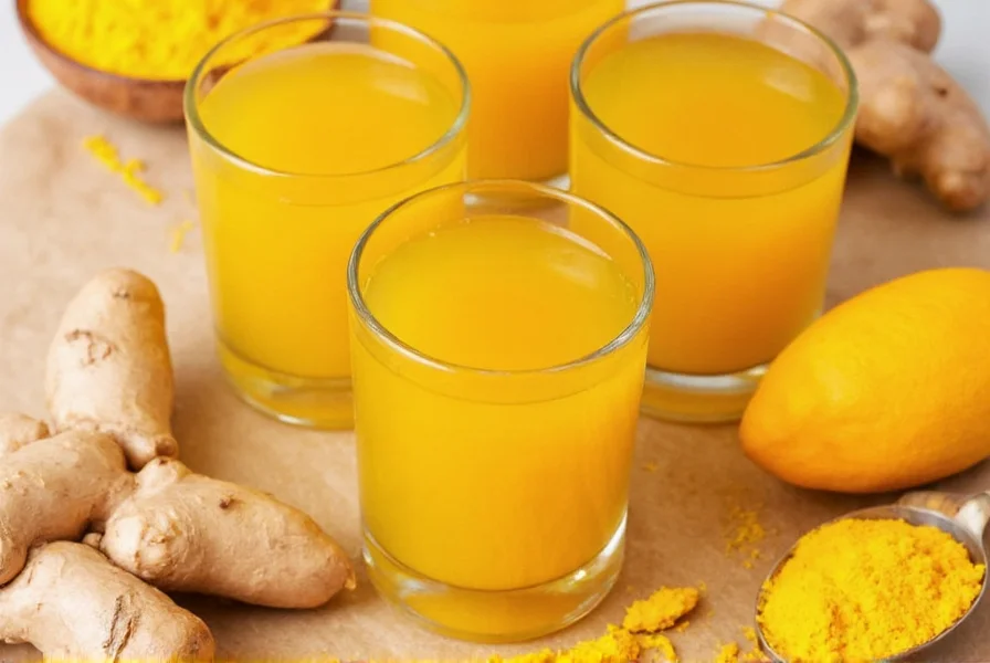 Turmeric and Ginger Shots: Benefits, Recipe & Science