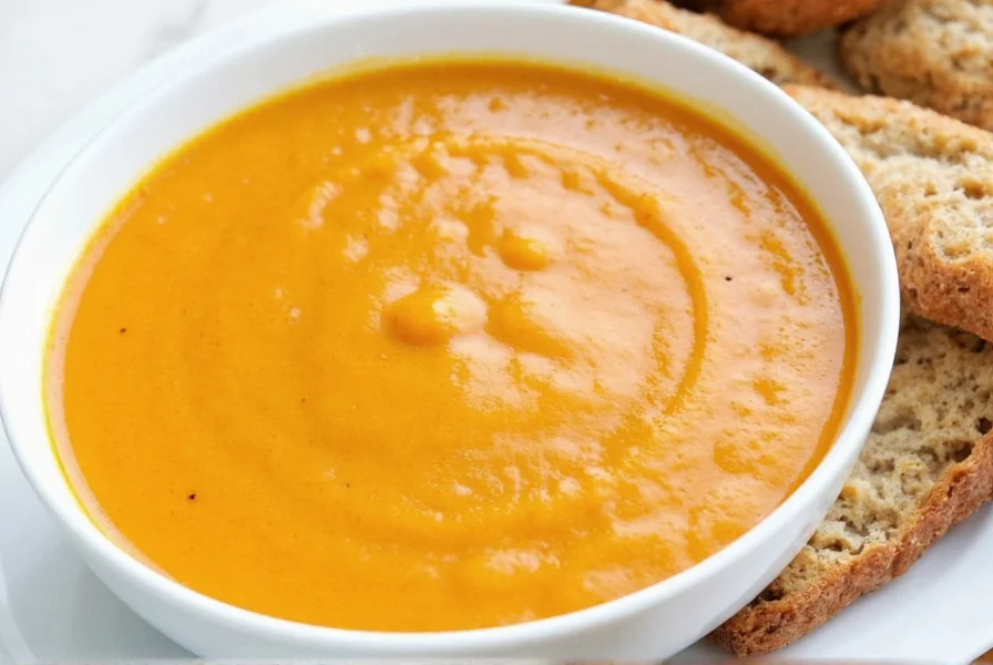 Perfect Carrot Ginger Soup with Coconut Milk Recipe