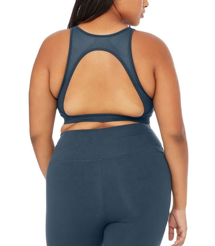 

Polyester Spandex Custom plus size yoga leggings and pants plus size sport bra women yoga wear set