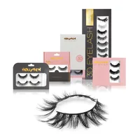 

Hollyren High Volume False Eyelashes Fluffy 3D Lashes Pack 5 Pairs 5d faux mink lashes