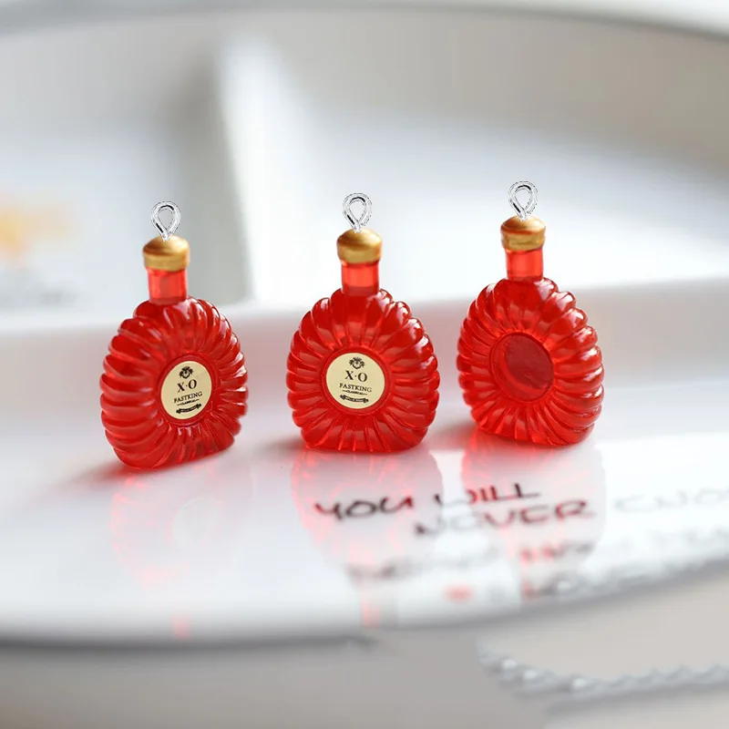 Resin Simulation XO Wine Bottl