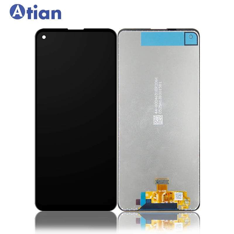 

For Samsung Galaxy A21S A217 2020 LCD Display Touch Screen Digitizer Glass Assembly For Samsung A21S LCDs, Black, white.sliver