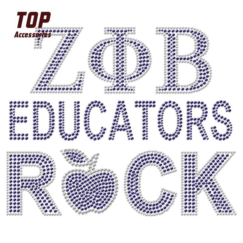 

Hot Sale Gamma Phi Delta Hotfix Crystal Rhinestone Heat Transfer