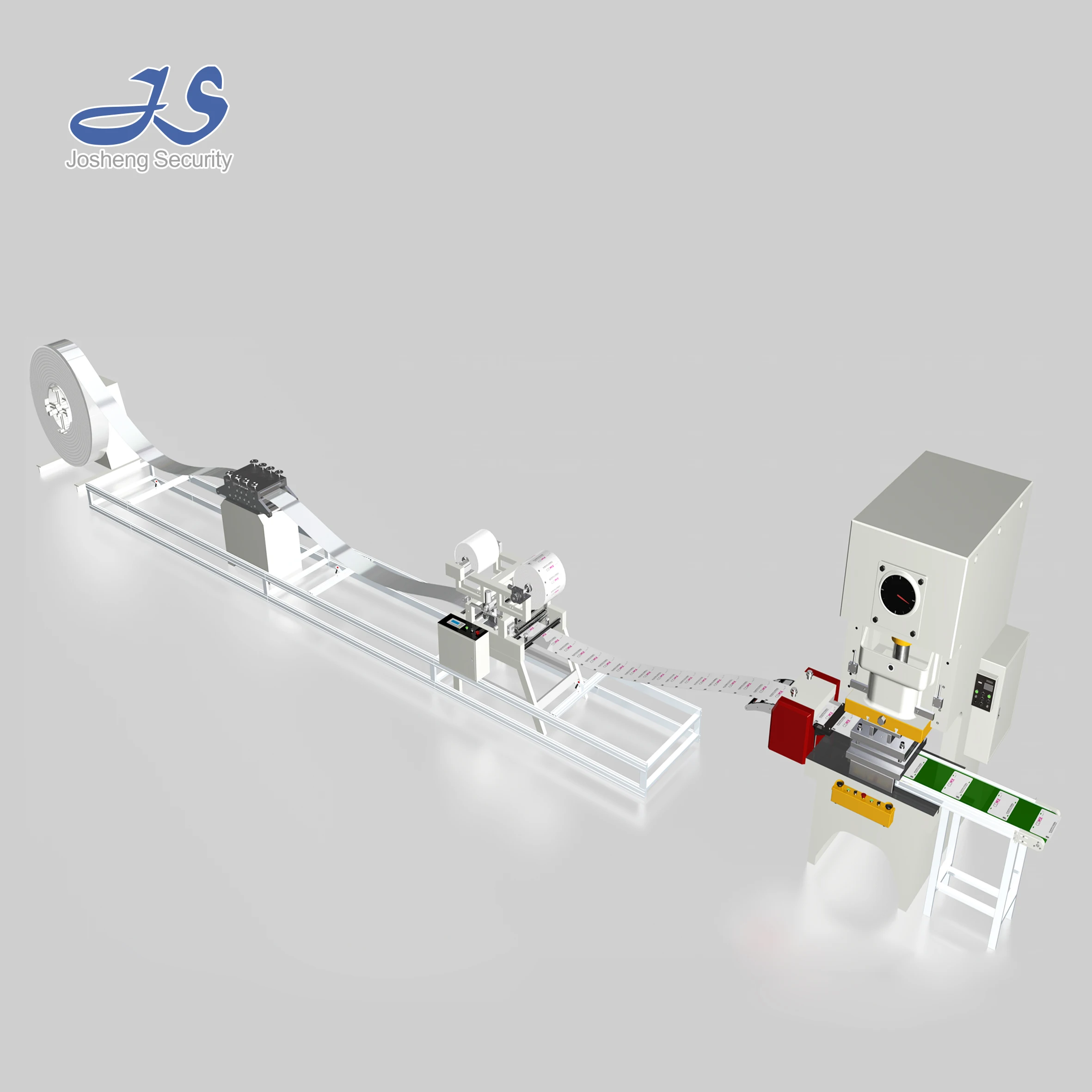 
license plates making assembly line / Number plates making assembly line 