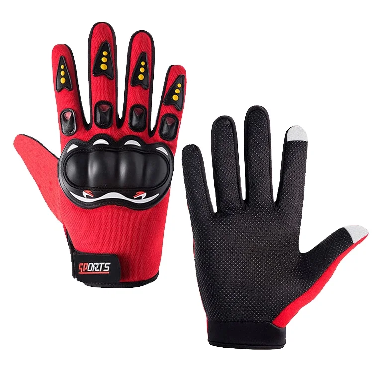 

High quality custom fitness motorcycle racing sport gloves guantes motocicleta for bike ride, Multi-color