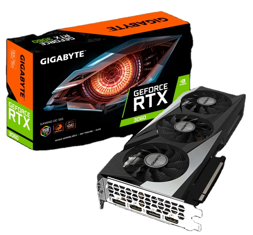 

Cost-effective Graphics Card GeForce RTX 3060 GAMING OC 12G Video Card GPU RTX 3060 For mining and desktop