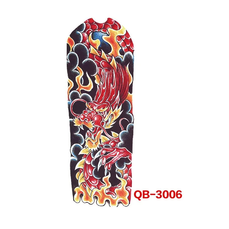 

Full Arm QB Tattoo Series Wholesale Fashionable Temporary Tattoo sticker, Cmyk