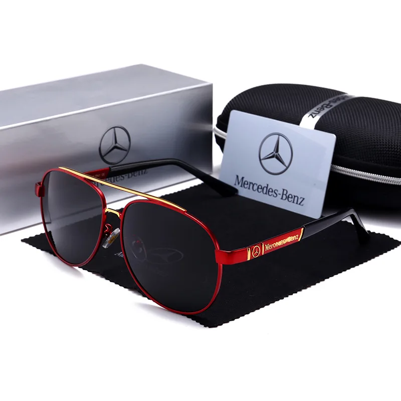 

New car logo sunglasses men's driving driver driving mirror colorful toad polarizer factory direct sales, Custom color