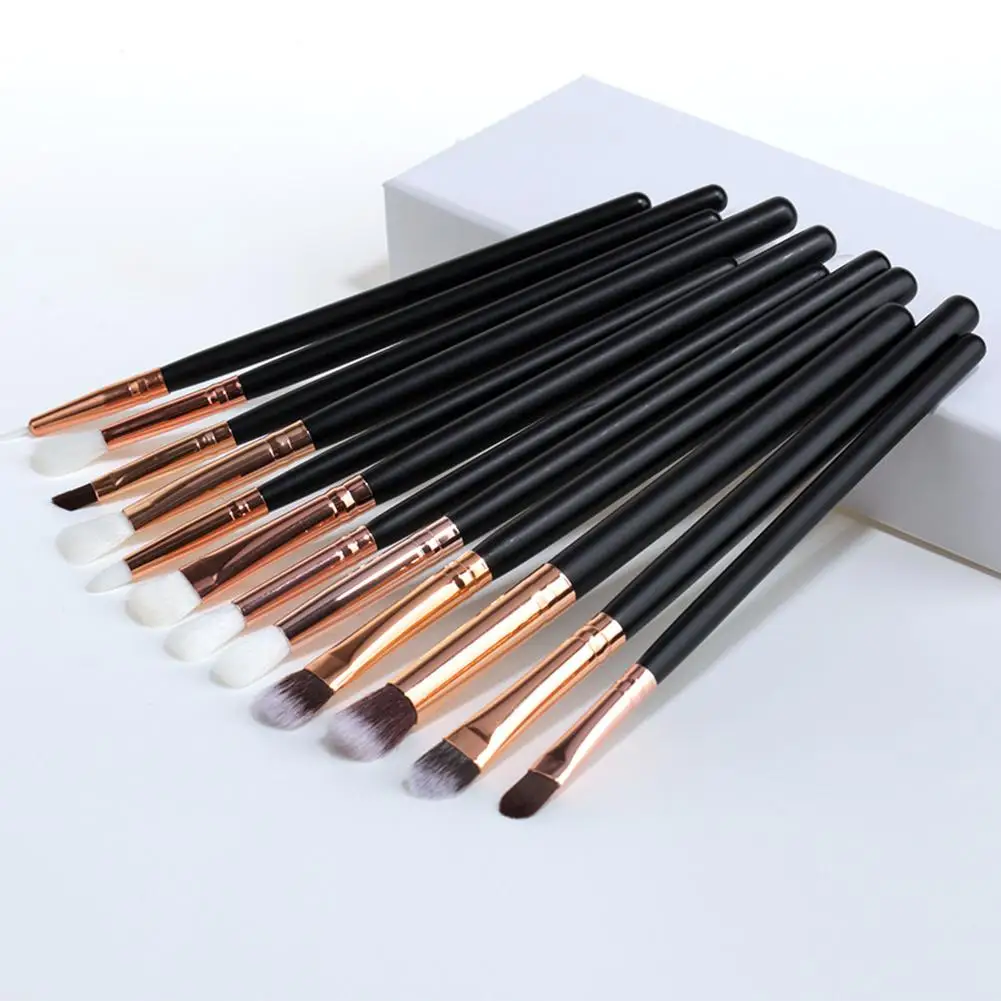 

12 makeup brushes custom OEM brush eyeshadow brush makeup set, Blue,pink,green,white