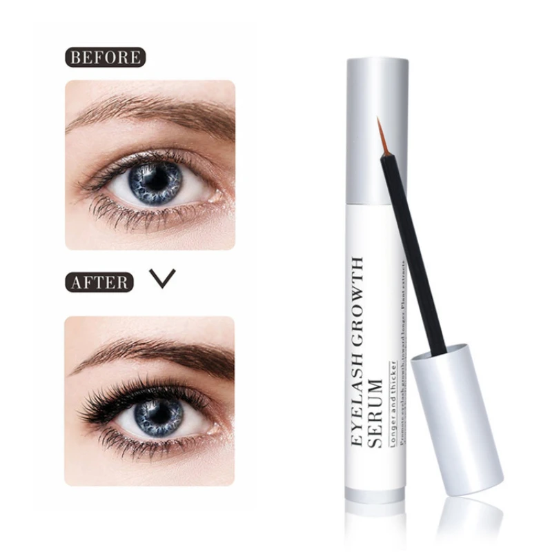 

High Quality Organic Eyelash Growth Serum Low MOQ Private Label Eyelash Extensions Glue Effective Eyelashes Enhance