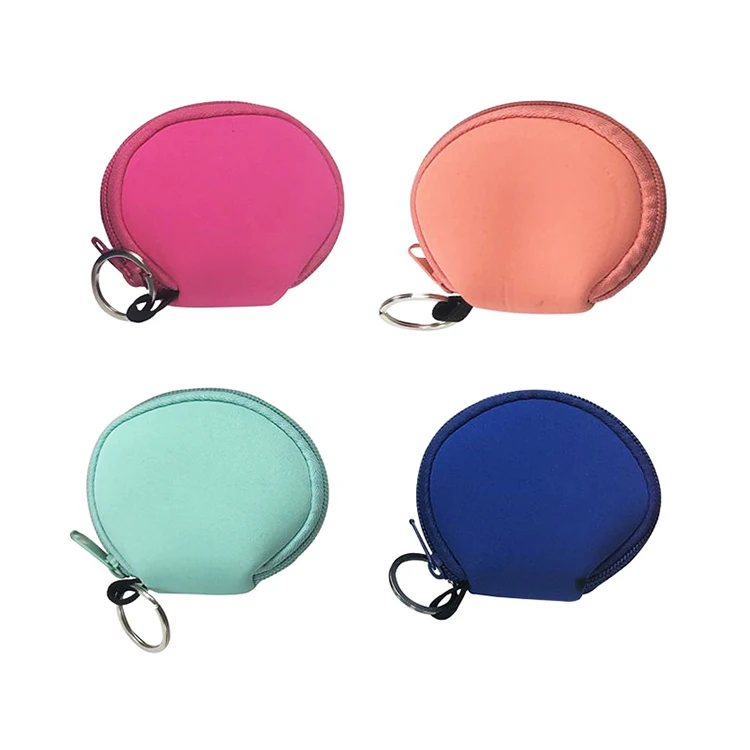 

Custom Logo Original Factory Zipper Headphone Case Portable Earbud Earphone Case Pouch, As picture